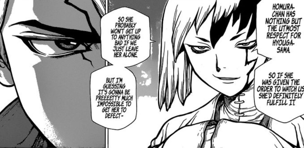 A thread of all Sengen moments/panels