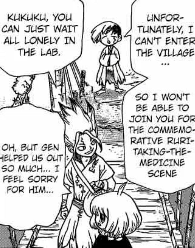 A thread of all Sengen moments/panels