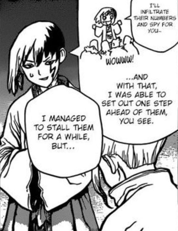 A thread of all Sengen moments/panels