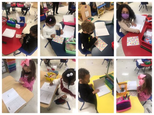 teacheskids's tweet photo. Building their writing muscles in their fingers and hands by having some fun putting stickers in their Journals. #writersinthemaking #finemotor #journals @EaglesSouthwest https://t.co/G4WsMpGqtJ
