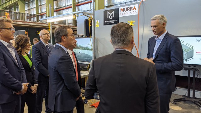 HonDGP's tweet photo. At today’s launch of LINE ZERO
This partnership between @Flinders & @BAESystemsAus will be Australia’s first large scale advanced manufacturing accelerator—terrific news for the @TonsleySA innovation district and SA’s future in shipbuilding & advanced manufacturing #growthstate https://t.co/sOInKKSBYY