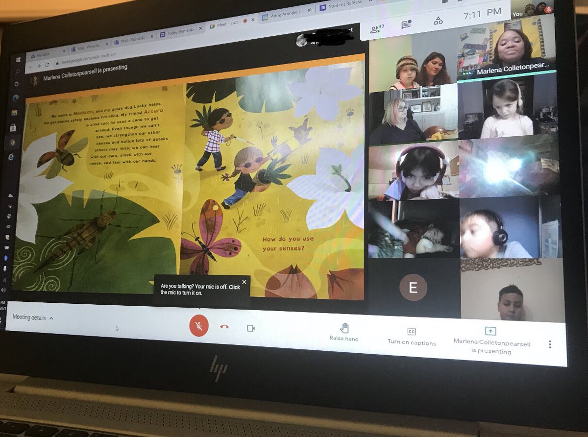 Little1Learning's tweet photo. Mrs. Pearsell thank you for your read aloud tonight! “Be Different, Be Brave, Be You” #AACPSAwesome @solleyreads @SolleyAACPS #SolleyReadWithMe #AACPSReadWithMe Can’t wait for Mr. Shepherd’s story tomorrow 😊 https://t.co/Gooy1fGzwT