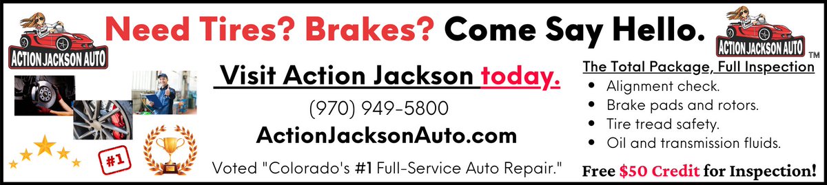 vailautorepair's tweet image. The "best auto repair shop" around: actionjacksonauto.com/auto-repair

#ActionJacksonAuto #BestAutoRepairShop #BestLocalAutoRepair #BestAutoMechanics #AutoRepairShopNearMe #AutoRepairShopNearYou #BrakeRepair #TireInstalls #EngineRepair #OilChanges #FullService