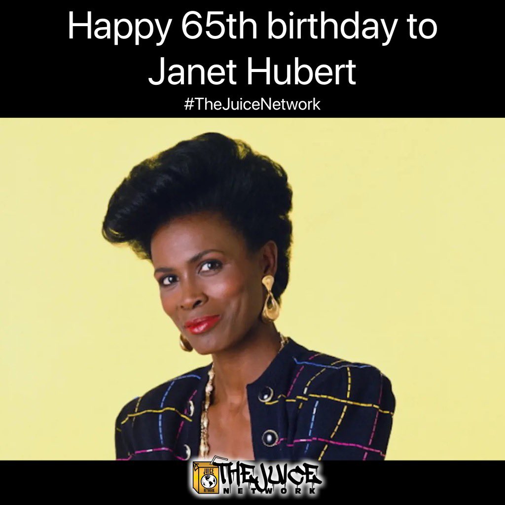 Happy 65th birthday to Janet Hubert!    