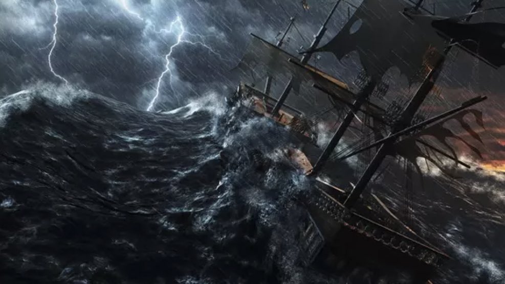 After the Fall of Numenor, the faction of the faithful led by Elendil and his sons fled via ships to Middle Earth from the destruction. However, the rough seas separated Elendil from his sons.