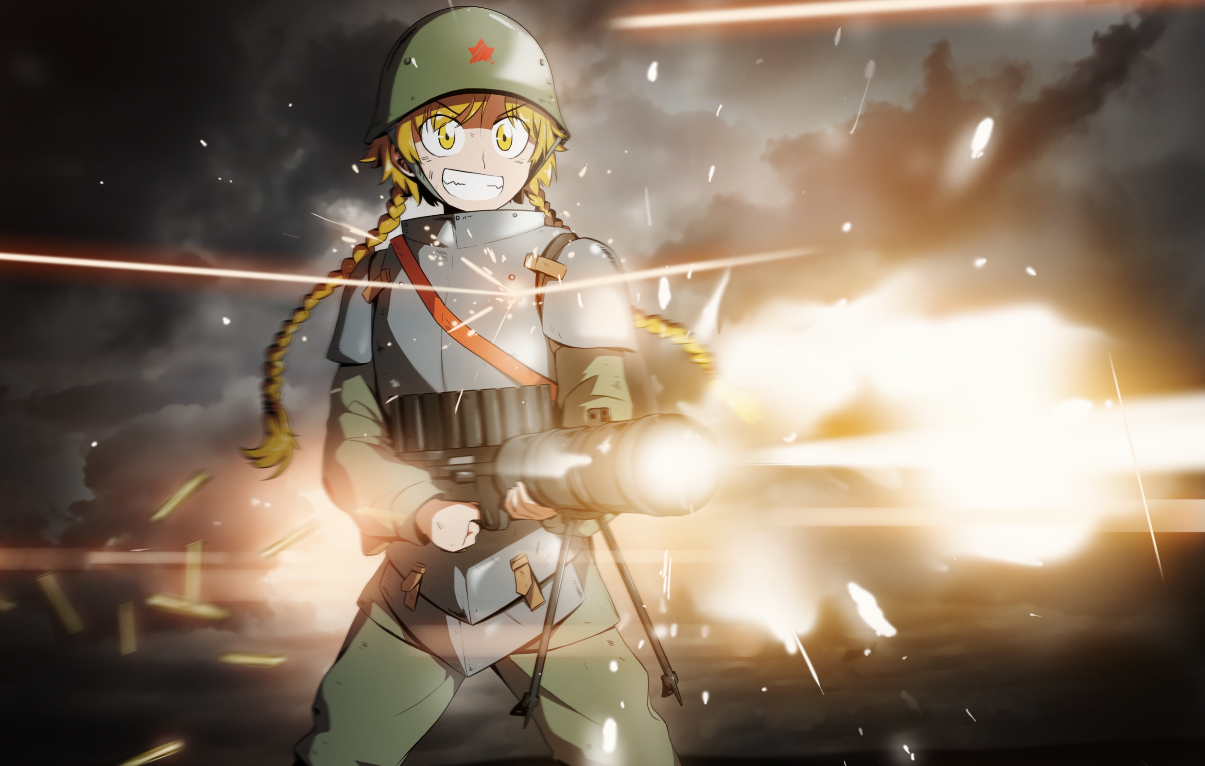 Советский солдат аниме
