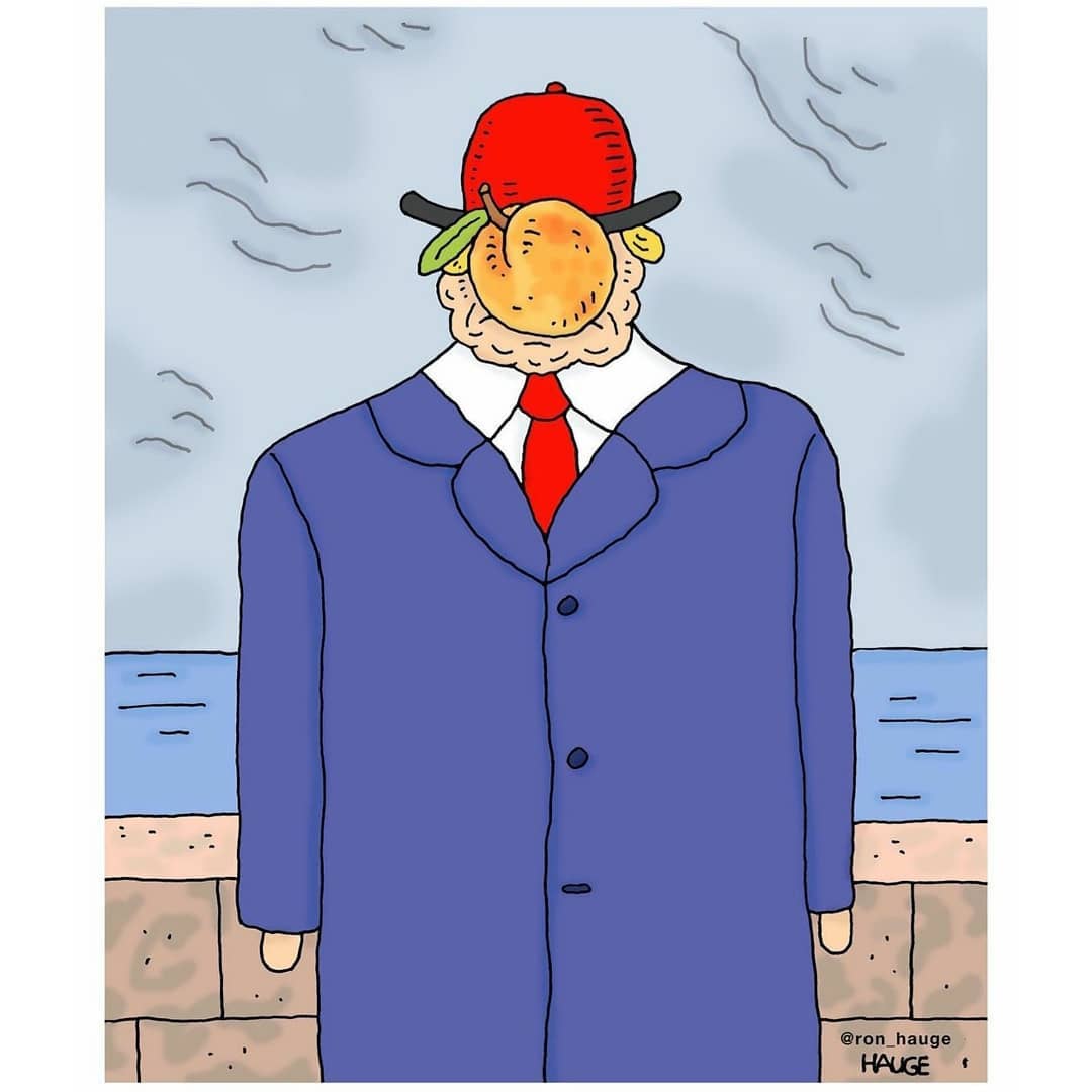questar1959rep1's tweet photo. @trumptoonorama
'Impeachment II: Son of Impeachment' ๐ Art by @Ron_Hauge, 2020
.
#RonHauge #trumptoonorama #donaldtrump #trump #fucktrump #LockTrumpUp #TrumpIsALoser #impeached #impeachment #secondimpeachment #magritte #RemoveTrumpNow #ArrestTrump #trumpcartoons https://t.co/1IqyIbW61X
