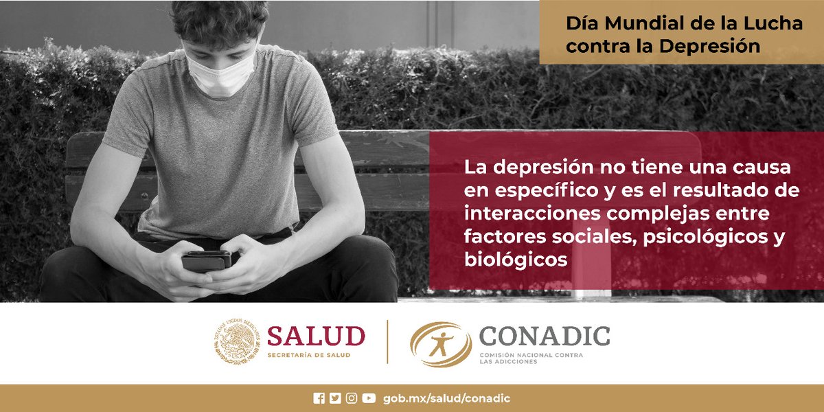 Serch0829's tweet photo. La depresión puede llevar al suicidio, en la Línea De La Vida te brindamos apoy psicológico
¿Sabías que la #Depresión afecta a más de 300 millones de personas en el orbe y en casos extremos puede llevar a las personas a quitarse la vida? No estás solo, Unemes Capa Puebla https://t.co/gNYvWuVFRr