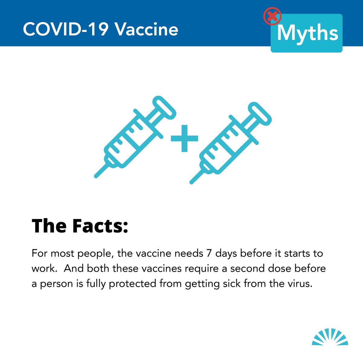 AdventurePlex's tweet photo. You have probably heard many different things about the COVID-19 vaccine, but it is important to know the facts. Fore more information, visit https://t.co/rmFSB3NukG #ThisIsOurShot https://t.co/Sb5hgNpCLQ