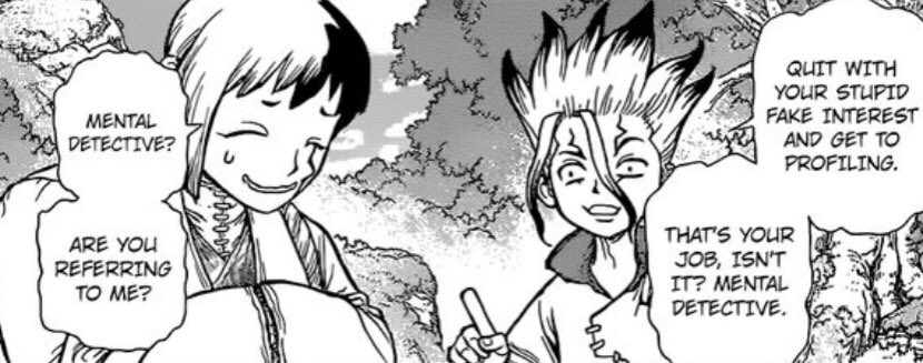 A thread of all Sengen moments/panels