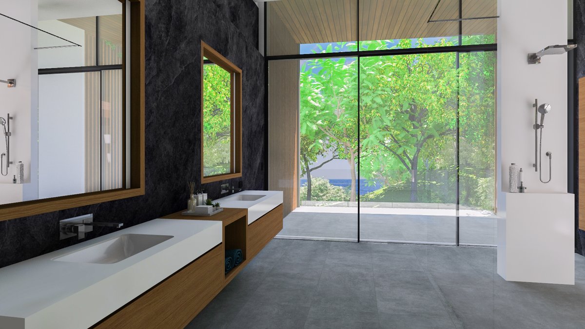 Sarcoarchitects's tweet photo. The master bath in our new and upcoming Villa Avellana project is a spacious and calming space in direct connection with #outdoors. Blurring indoor and outdoor lines is a must in our designs. #guanacaste #costarica #luxuryhomes #architects #sarcoarchitects
https://t.co/839r0C12Ym https://t.co/pcT19qKLB1