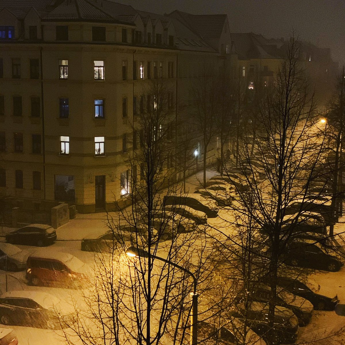 muekun's tweet photo. Winter in Leipzig. Selten. https://t.co/wiXNWtuSZm