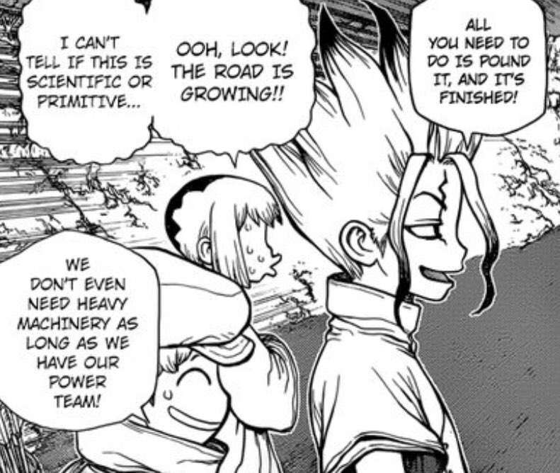 A thread of all Sengen moments/panels