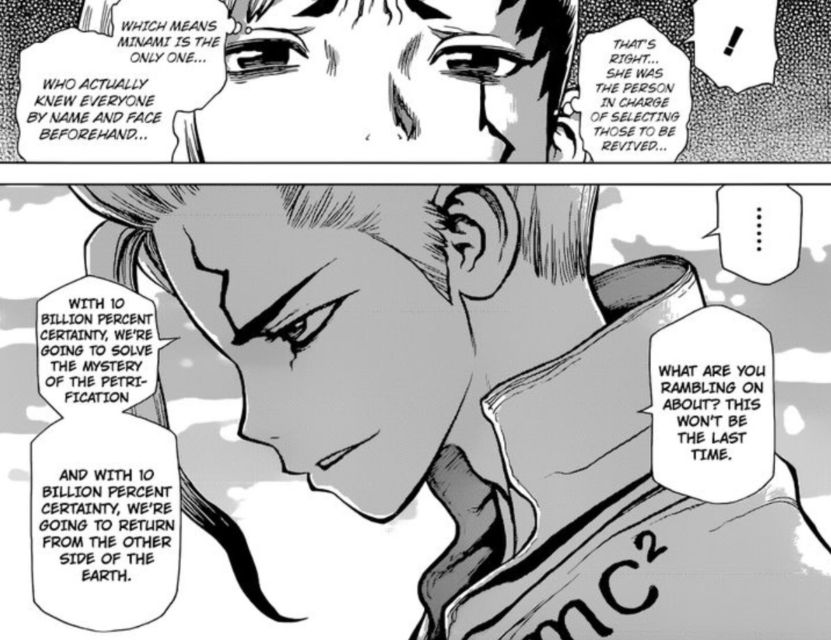 A thread of all Sengen moments/panels