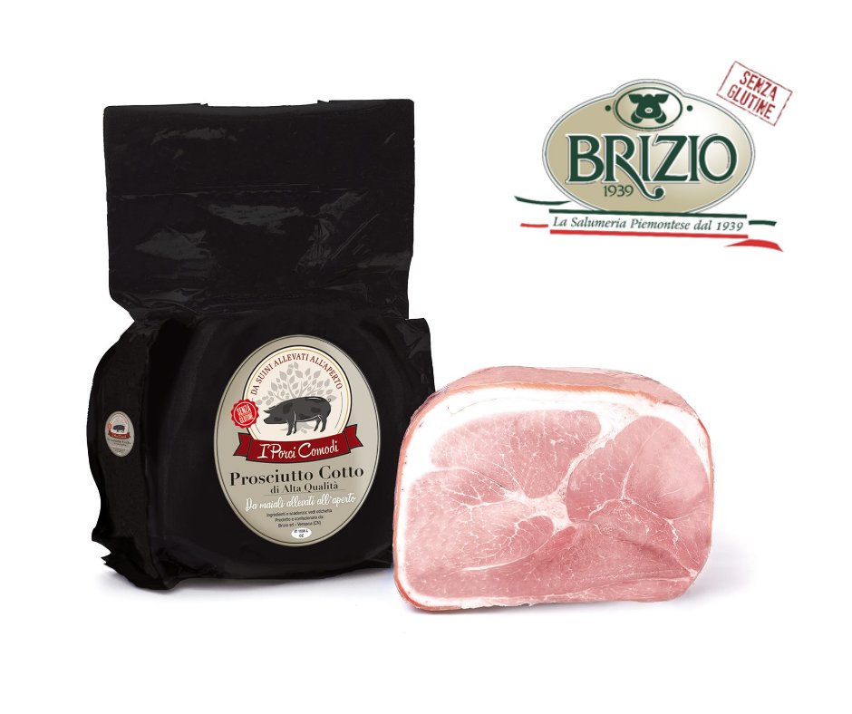 Il nostro #ProsciuttoCotto alta #qualità della linea #IPorciComodi ottenuta da #suini allevati all'aperto...ecco qual è il sapore della #libertà 🐖
#BrizioSalumi #glutenfree #tradizione #ValleVaraita #Piemonte #Venasca