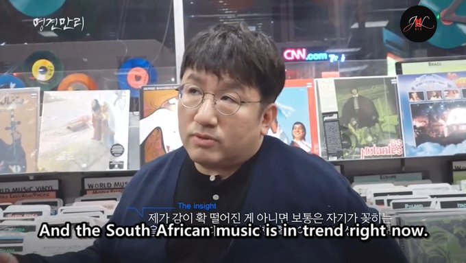 Bang Pd admitting he streams amapiano.