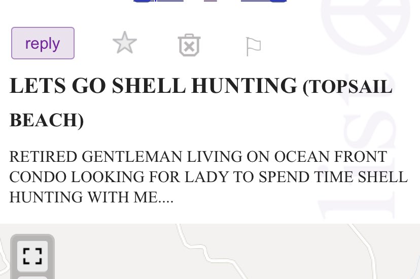 TeamDannyP's tweet photo. They shut down Trumpโs Twitter, but did they shut down his Craigslist? #shellhunting #retired #stoptheshellsteals https://t.co/F3l0f8mMDi