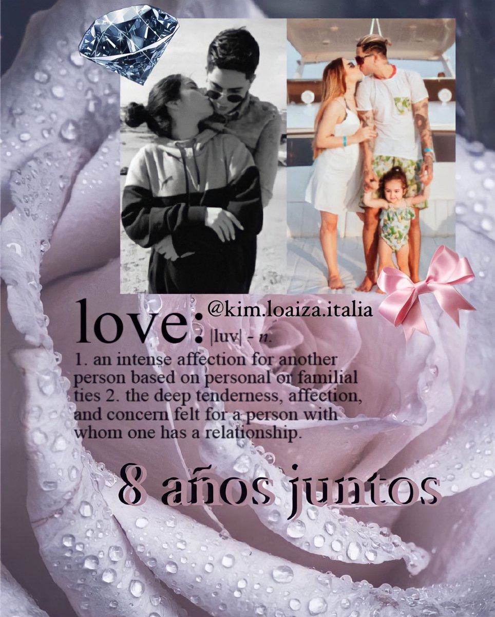LoaizaItalia's tweet photo. Feliz 8 años! Que dios te de muchos años más para pasar juntos con mucha salud y bendiciones 🎀✨💎 @KimberlyLoaiza_ @Juandedios_P Estaré apoyándolos siempre desde Italia 🇮🇹 https://t.co/3xMdW8JRZ9