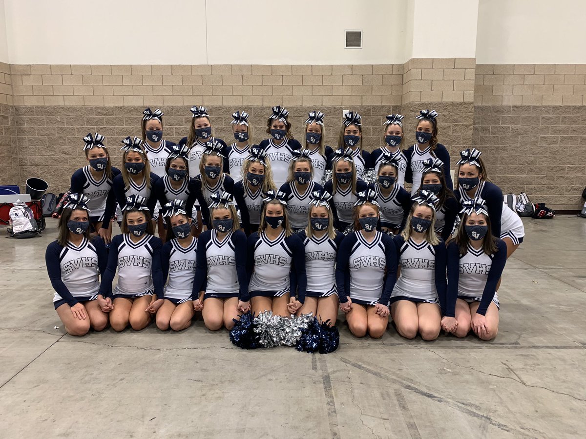 SVHS CHEER IS ON TO UIL FINALS!!! 💙😁💙