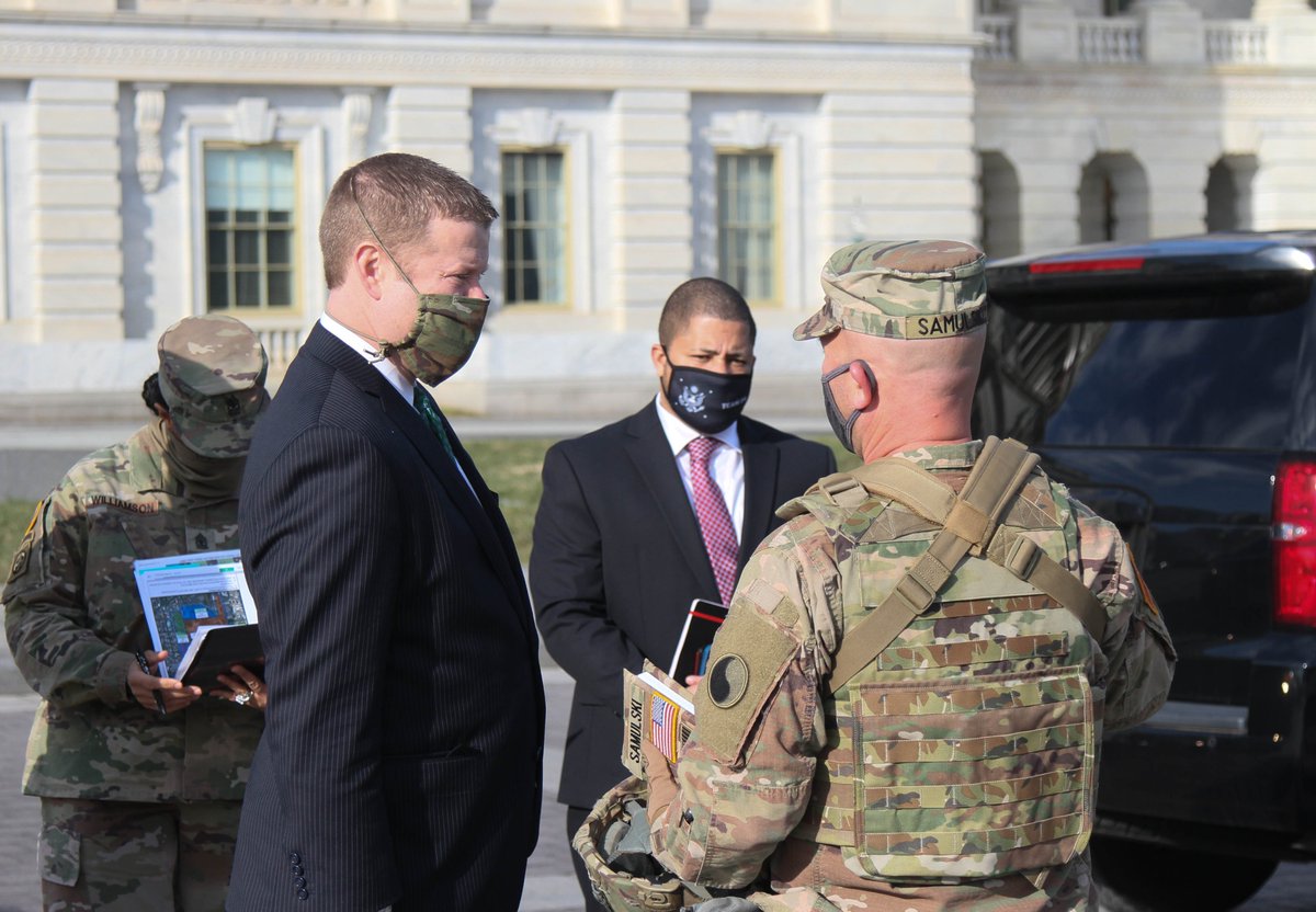 I invested time today to get a clear understanding of the task, purpose, and role of our National Guardsmen during this challenging time. I am confident we will continue to defend the rights of every American. #PeopleFirst <a href="/NationalGuard/">National Guard</a> <a href="/USArmy/">U.S. Army</a>