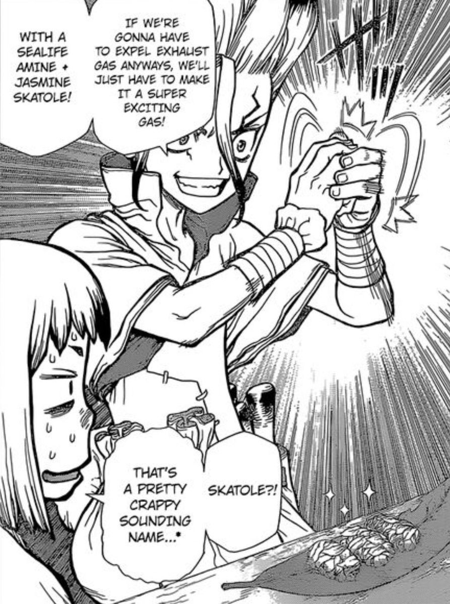 A thread of all Sengen moments/panels