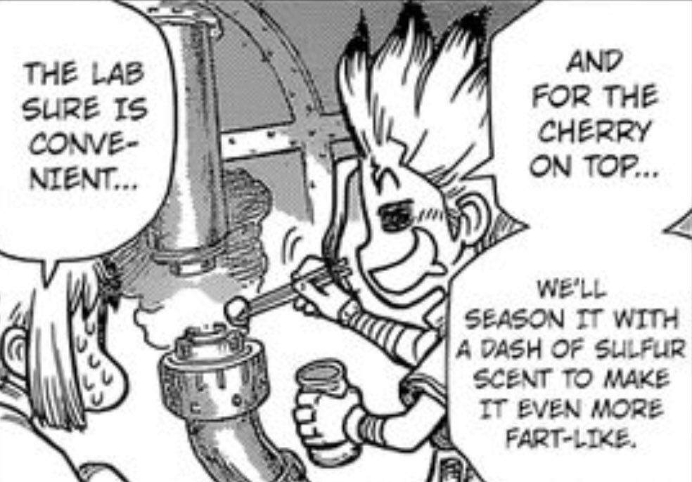 A thread of all Sengen moments/panels