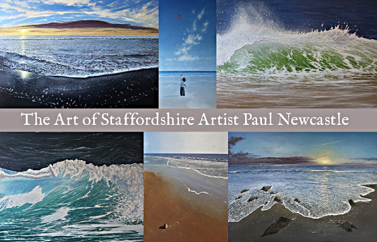 Oil painting in #Staffordshire... a place far from the sea... but still I paint it! #art #painting #creativity #handmade #Staffordshirehour #handmadehour #shropshirehour #culture