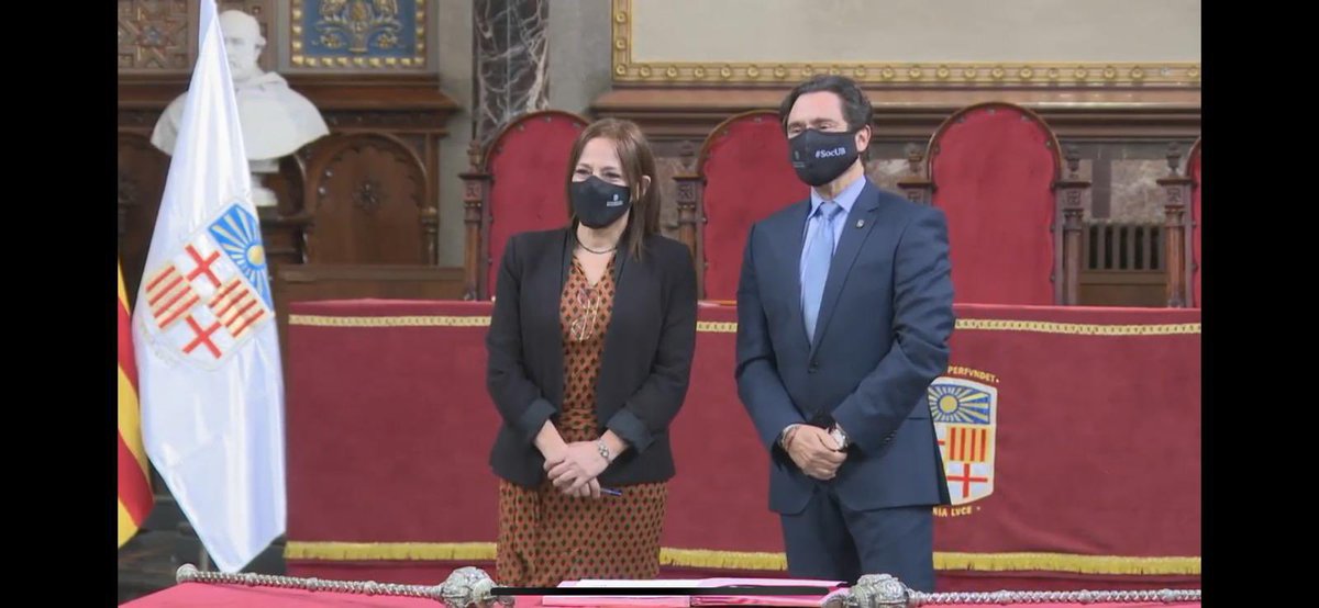 Pilar Delgado (@pilardelgado_) on Twitter photo Acaba de començar la meva etapa com a Vicerrectora de Política Acadèmica i Qualitat de la <a href="/UniBarcelona/">Universitat de Barcelona</a>, en un gran equip liderar pel rector <a href="/joanguardia/">Joan Guàrdia Olmos</a>
Gràcies per la confiança
Presa de possessió:
youtu.be/ROBxLkQdfl8?t=… Acaba de començar la meva etapa com a Vicerrectora de Política Acadèmica i Qualitat de la <a href="/UniBarcelona/">Universitat de Barcelona</a>, en un gran equip liderar pel rector <a href="/joanguardia/">Joan Guàrdia Olmos</a>
Gràcies per la confiança
Presa de possessió:
youtu.be/ROBxLkQdfl8?t=…