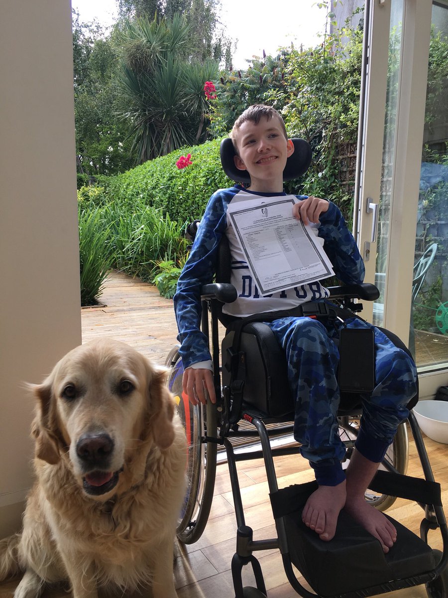 TomClonan's tweet photo. Hi @NormaFoleyTD1 -Can you &amp; @josephamadigan please consider students like my son Eoghan &amp; #canceltheleavingcert2021 ? Here he is after major spinal surgery getting Junior Cert results. He’s lost 1/4 5th &amp; 6th Yr to #COVID19 closures. Unfair. Please -Predicted Grades for 2021 https://t.co/W61z2bmmZB