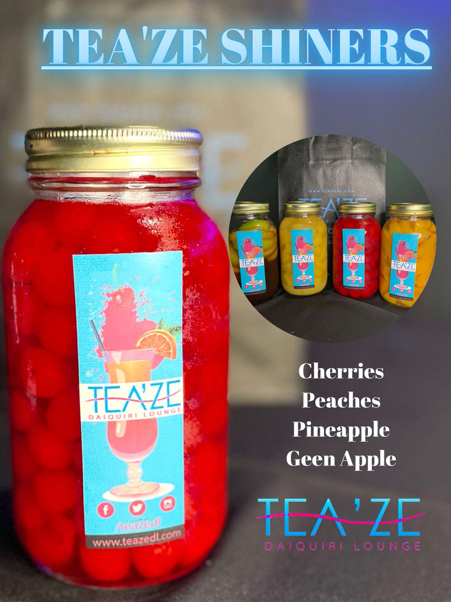 TeazeDL's tweet image. Wtf Wednesday feature: TEA’ZE SHINERS!! 

call and place a order in advance! 

#teazeshiners #teazedaiquirilounge #teazelounge #missouricity #mocitytx #daiquiri #frozendrinks