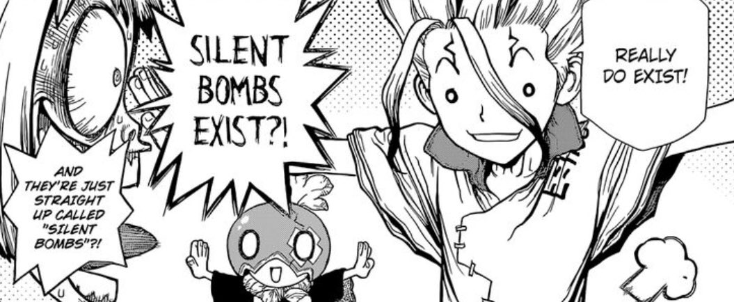 A thread of all Sengen moments/panels