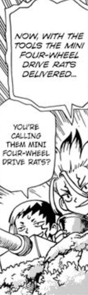 A thread of all Sengen moments/panels