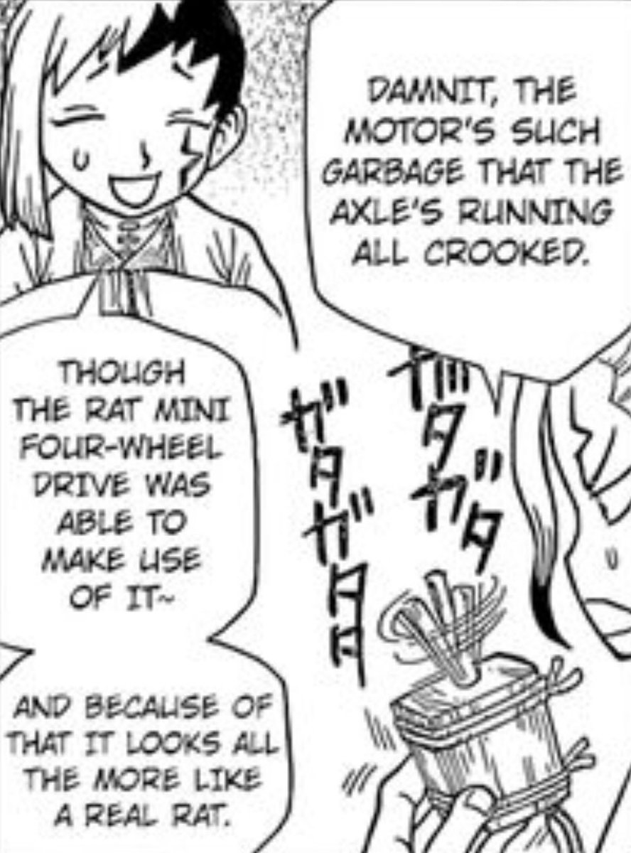 A thread of all Sengen moments/panels