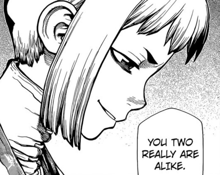 A thread of all Sengen moments/panels