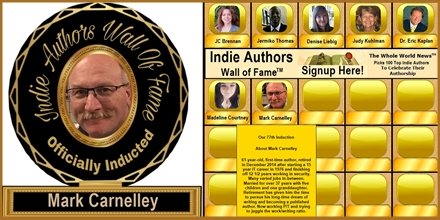 ePrintedBooks's tweet photo. What a wonderful Wednesday for celebrating. 
Everyone welcome our 77th Induction 
(Mark Carnelley) on the 
"Indie Authors Wall of Fame" 
"As Seen on #NBC, #CBS, #ABC, &amp; #FOX"
https://t.co/CnZAqLz5e6 @mark_carnelley
#FamousAuthors #PopularAuthors #AuthorsHallofFame https://t.co/Ir9CrnvwGW