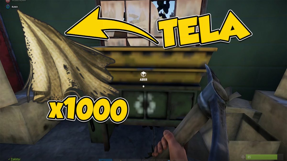 zakktor's tweet image. NUEVO VÍDEO DE #RUST EN EL CANAL!!
CONSIGUE TELA RÁPIDO EN RUST!!
youtube.com/watch?v=YJfks0…
#YOUTUBE #rust2 #egoland #rustgame #youtuber