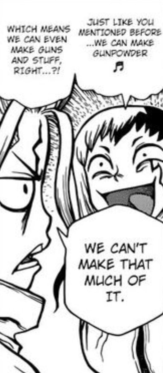 A thread of all Sengen moments/panels