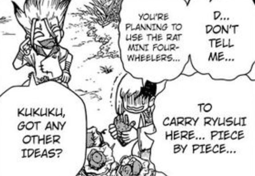 A thread of all Sengen moments/panels