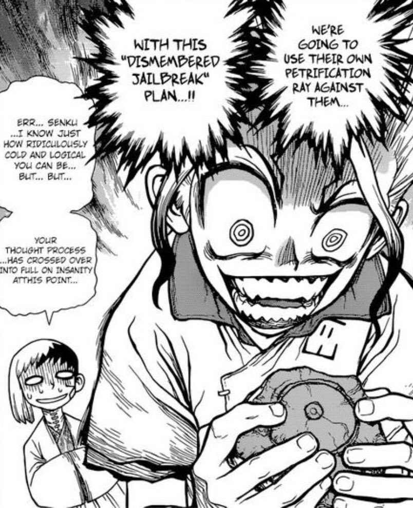 A thread of all Sengen moments/panels