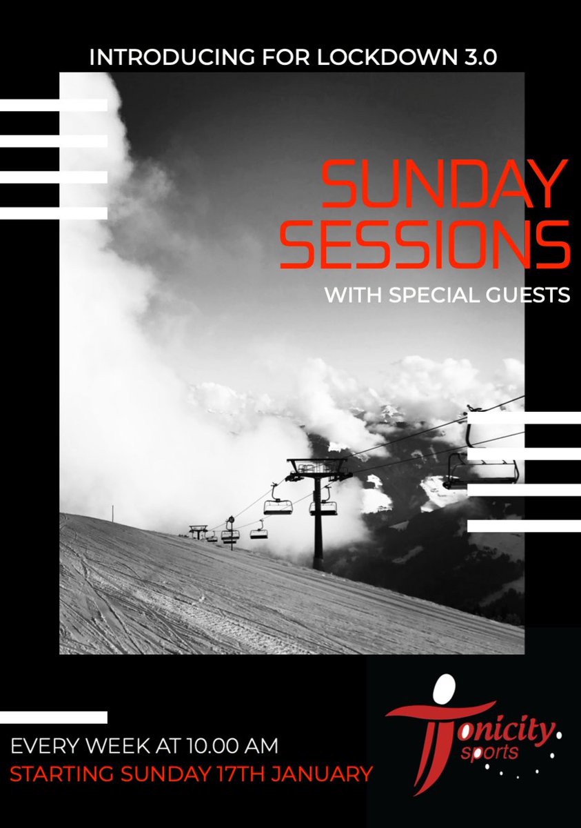 Our antidote to Lockdown. Join us for our online Sunday Sessions starting this weekend. A different session every week with some special guest appearances ❤️🖤🤍 #iftoucantskizoom #alwayslearning #specialguests #onlinetraining #sundayfunday