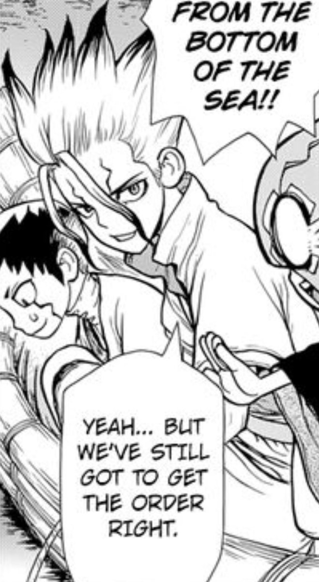 A thread of all Sengen moments/panels