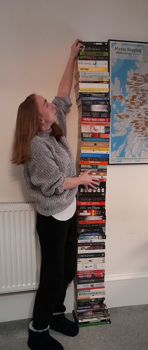 So my to-read pile has grown taller than me. If only I had some time to settle down, stay indoors and read...........
