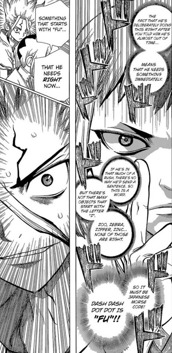 A thread of all Sengen moments/panels