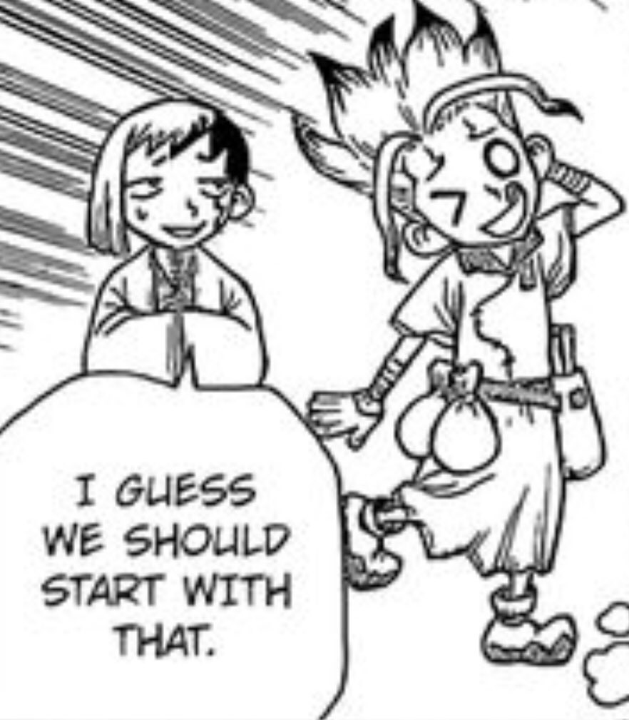 A thread of all Sengen moments/panels