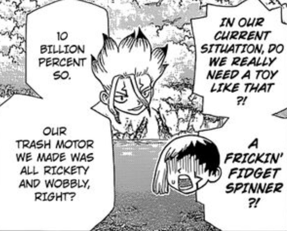 A thread of all Sengen moments/panels