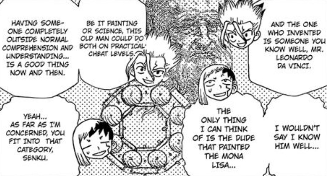 A thread of all Sengen moments/panels