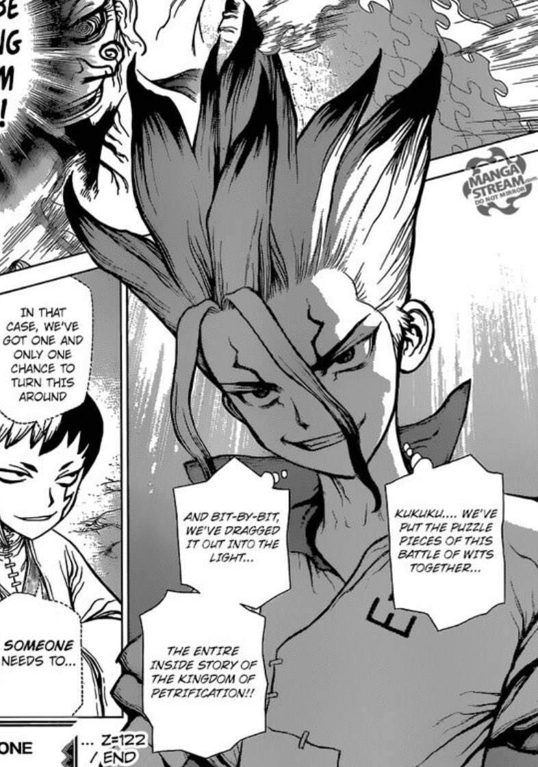 A thread of all Sengen moments/panels