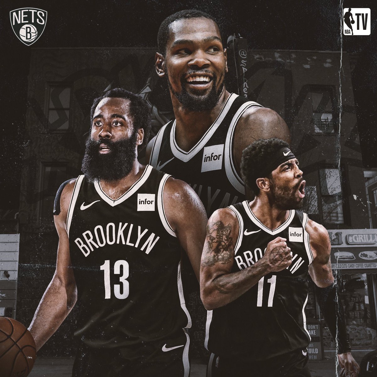 The Nets have a new big three 👀