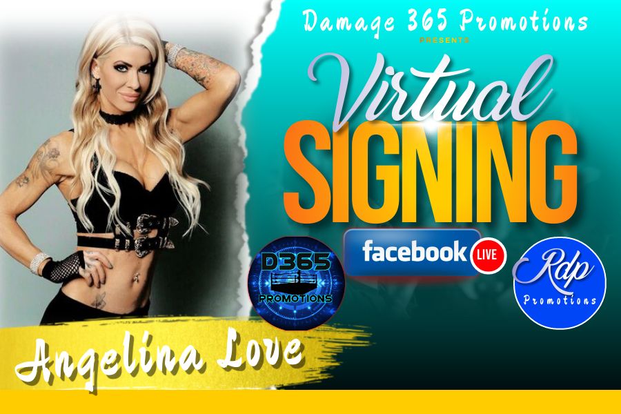 damage365Radio's tweet photo. Joining us on FEB 19-20th weekend along with #CJDunning is 7x Women's World Champion @ActualALove. She will be touring with us at @rip_run Collectibles &amp; @TheWrestlingUni . There will also be a joint Virtual Signing FRI 19th via @richiedegreg &amp; RDP Promotions! https://t.co/YmZIWoSvpj