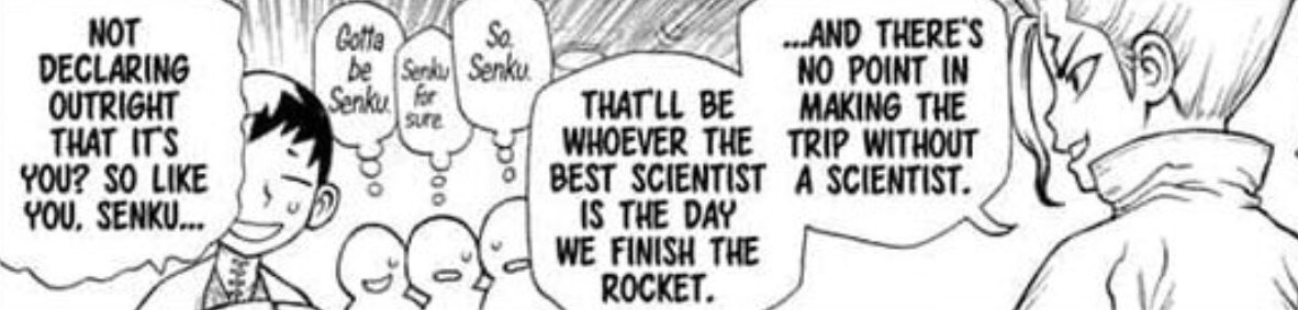 A thread of all Sengen moments/panels